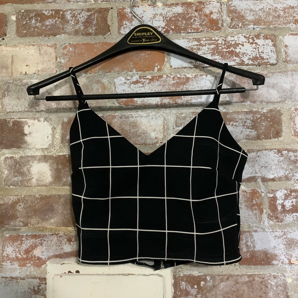 Black/white matching set